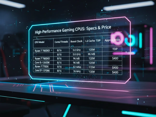 Higt performance gaming CPUS